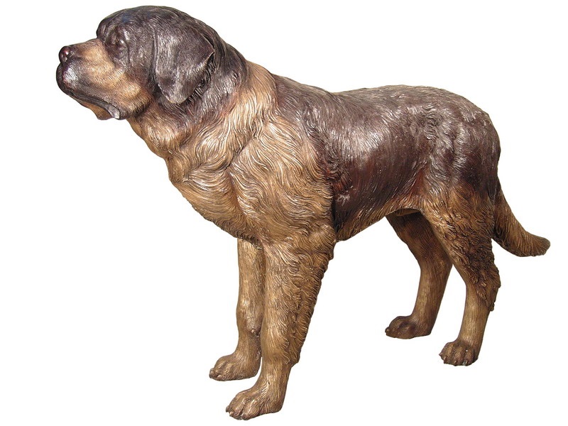 Bronze Saint Bernard Bronze Saint Bernard